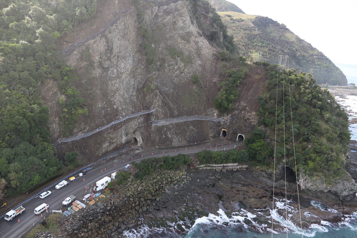 Kaikoura Rockfall/ Shallow Slips Protection